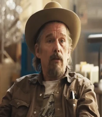 Ethan Hawke The Lowdown S01 Brown Shirt