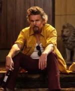 Ethan Hawke The Lowdown Yellow Cotton Shirt