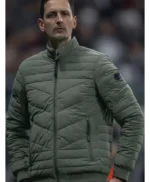 Europa League Dino Toppmoller Green Quilted Jacket