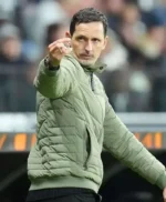 Europa League Dino Toppmoller Green Quilted Jacket