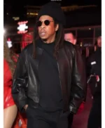 F1 Grand Prix Jay-Z Leather Jacket
