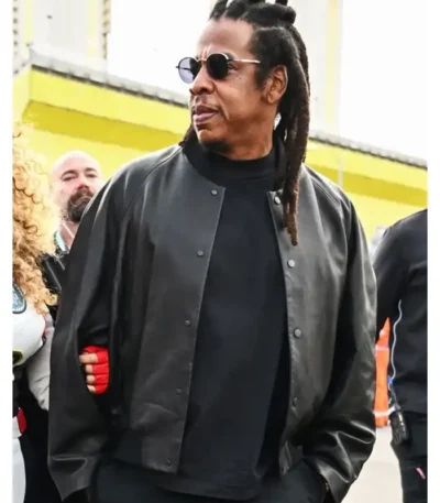 F1 Grand Prix Jay-Z Leather Jacket
