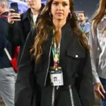 F1 Grand Prix Jessica Alba Black Bomber Jacket