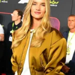 F1 Grand Prix Rosie Huntington Whiteley Bomber Jacket