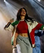 FIFA Opening 2026 Nora Fatehi Countdown Bomber Jacket