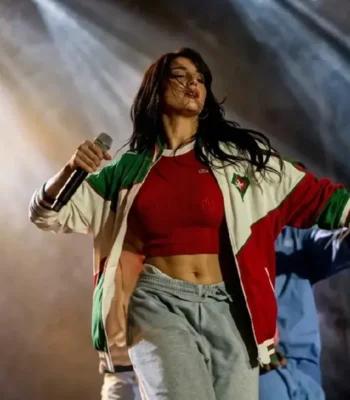 FIFA Opening 2026 Nora Fatehi Countdown Bomber Jacket