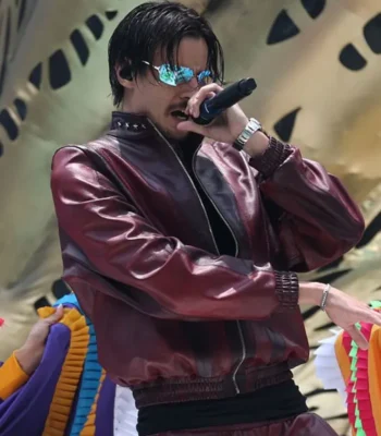 FIFA Opening Ceremony Danny Ocean Leather Jacket