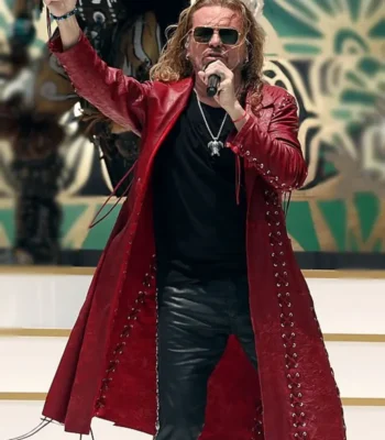 FIFA Opening Ceremony Fher Olvera Leather Coat