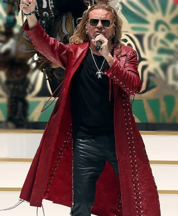 FIFA Opening Ceremony Fher Olvera Leather Coat