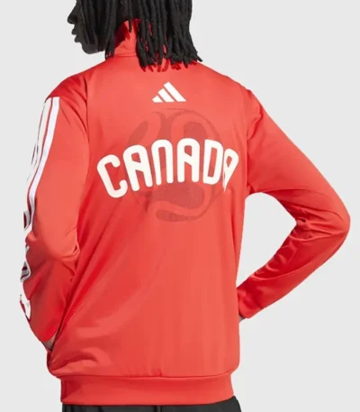 2026 FIFA World Cup Canada Red Track Jacket