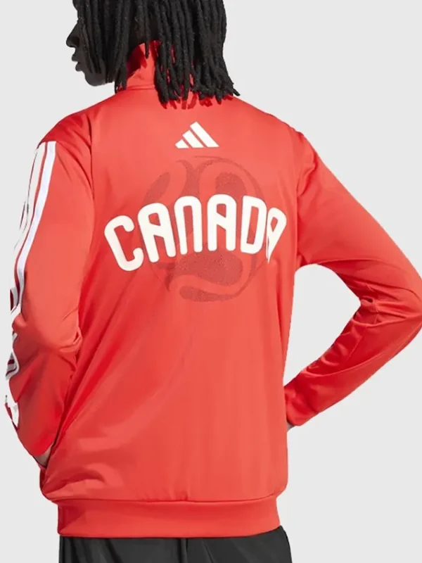 2026 FIFA World Cup Canada Red Track Jacket