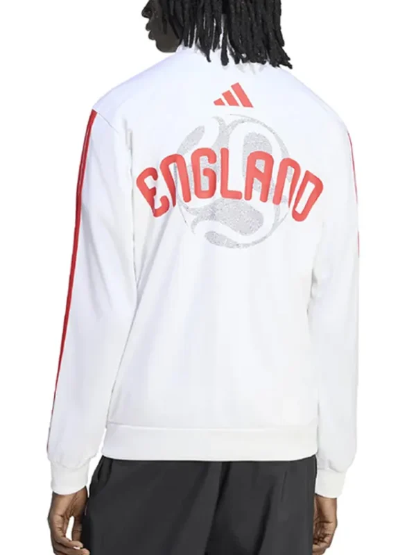 2026 FIFA World Cup England White Track Jacket