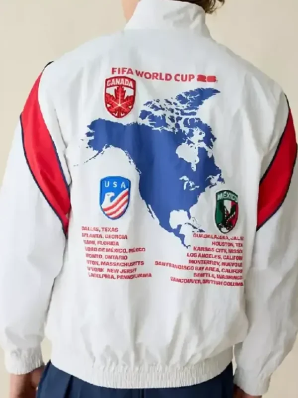 FIFA World Cup 2026 Patches White Jacket