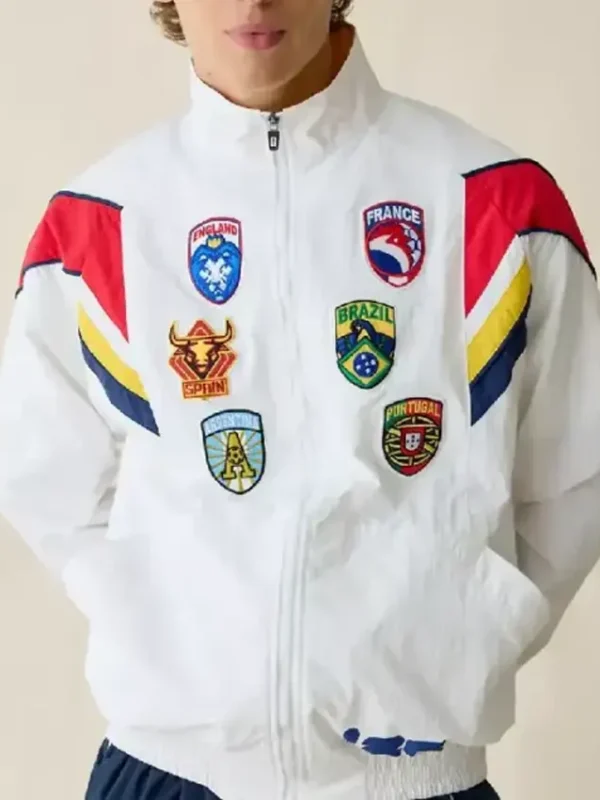 FIFA World Cup 2026 Patches White Jacket