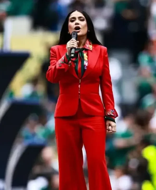 FIFA World Cup 2026 Salma Hayek Suit