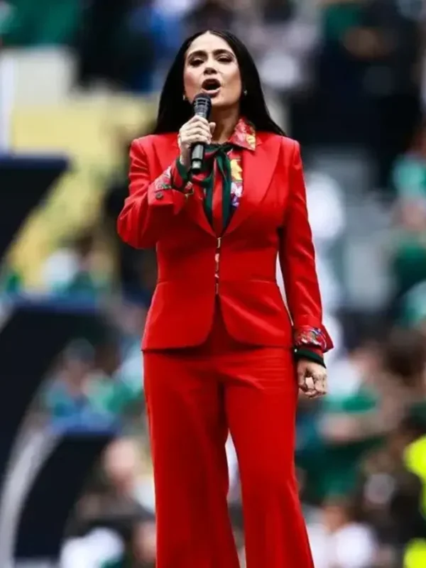 FIFA World Cup 2026 Salma Hayek Suit