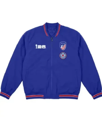 FIFA World Cup 2026 USA Blue Bomber Jacket