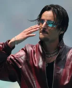 FIFA Opening Ceremony Danny Ocean Leather Jacket