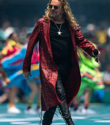 FIFA Opening Ceremony Fher Olvera Leather Coat