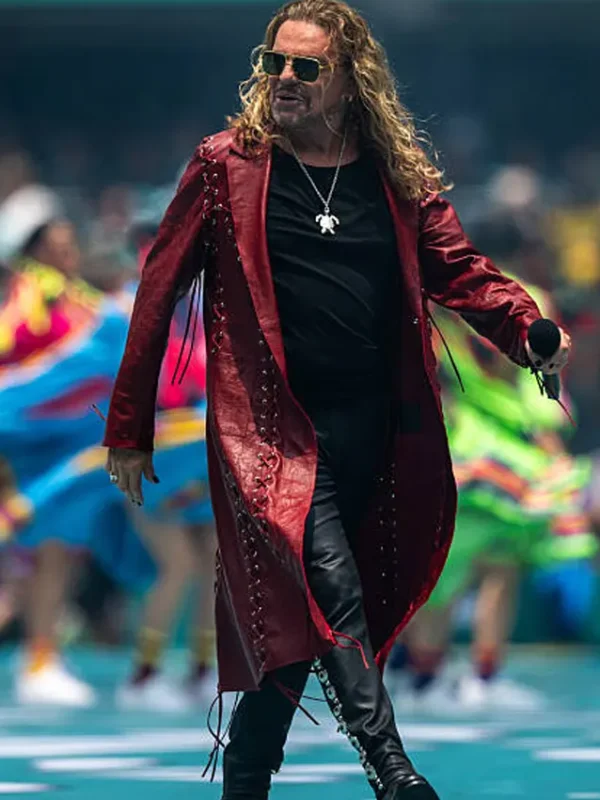 FIFA Opening Ceremony Fher Olvera Leather Coat