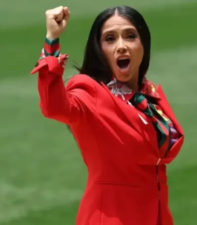 FIFA World Cup 2026 Salma Hayek Suit