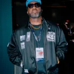 Fanatics Fest 2026 Kazeem Famuyide Black Satin Jacket