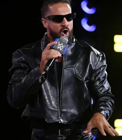 Fanatics Fest 2026 Seth Rollins Leather Jacket