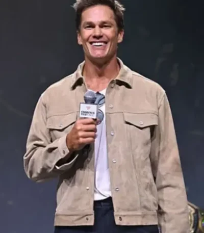 Fanatics Fest Tom Brady Suede Jacket