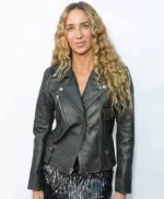 Fashion Awards Olympia Gayot Black Leather Jacket