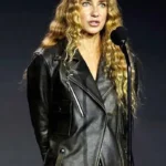 Fashion Awards Olympia Gayot Black Leather Jacket