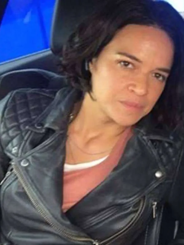 Fast And Furious 9 Letty Ortiz Black Leather Jacket