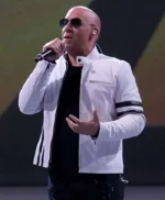 Fast And Furious Live Vin Diesel White Leather Jacket