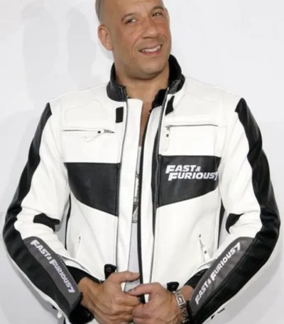 Fast and Furious 7 Dominic Toretto Leather Jacket