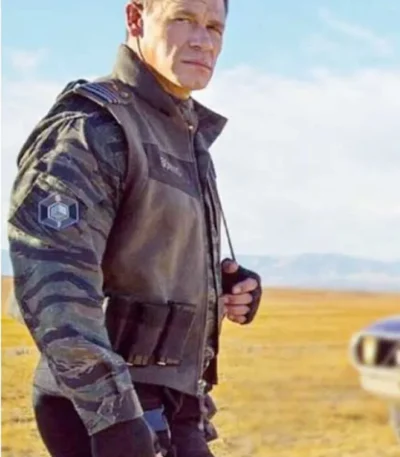 Fast and Furious 9 John Cena Suede Vest