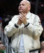 Fat Joe New York Knicks Cream Jacket