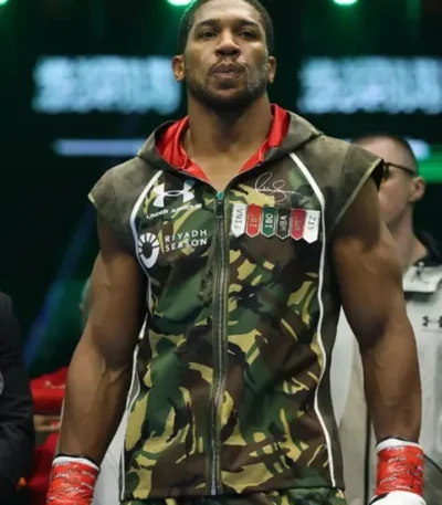 Fight Night 2026 Anthony Joshua Camo Vest