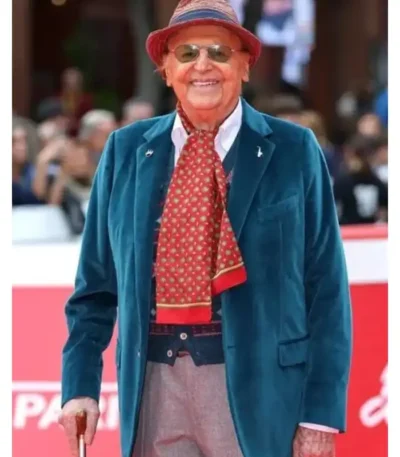 Film Festival Renzo Arbore Blue Velvet Blazer