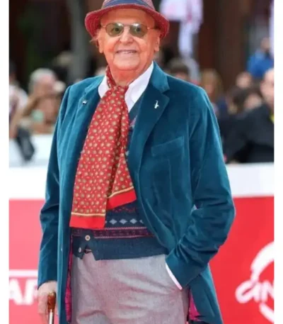 Film Festival Renzo Arbore Blue Velvet Blazer