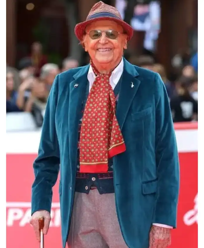 Film Festival Renzo Arbore Blue Velvet Blazer Film Festival Renzo Arbore Blue Velvet Blazer