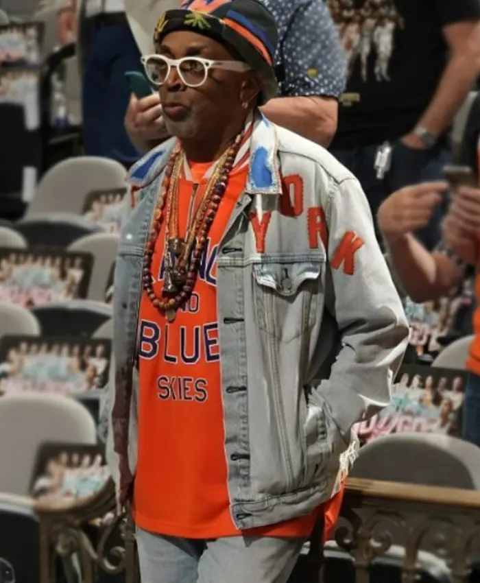 Finals 2026 Spike Lee Knicks Denim Jacket Finals 2026 Spike Lee Knicks Denim Jacket