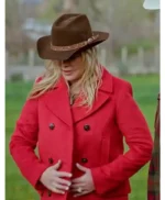 Finding Mr. Christmas Alison Sweeney Red Coat