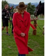Finding Mr. Christmas Alison Sweeney Red Coat