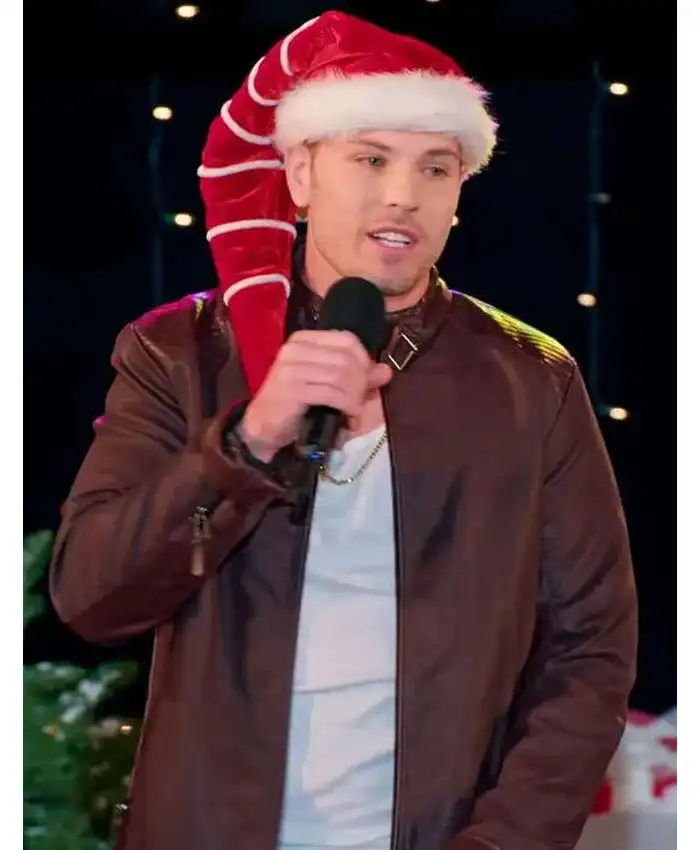 Finding Mr. Christmas Craig Geoghan Leather Jacket Finding Mr. Christmas Craig Geoghan Leather Jacket