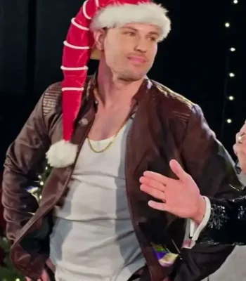 Finding Mr. Christmas Craig Geoghan Leather Jacket