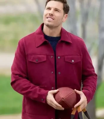 Finding Mr. Christmas Craig Geoghan Suede Jacket