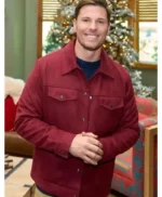 Finding Mr. Christmas Craig Geoghan Suede Jacket