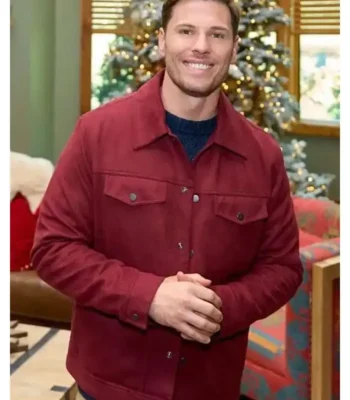 Finding Mr. Christmas Craig Geoghan Suede Jacket