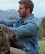 Finding Mr. Christmas Davey Fisher Denim Jacket