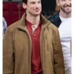 Finding Mr. Christmas Gage Robinson Brown Jacket