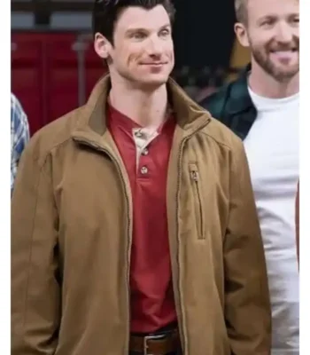 Finding Mr. Christmas Gage Robinson Brown Jacket